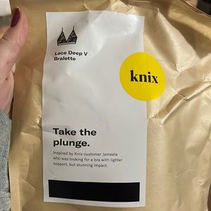 Knix Deep V Bralette